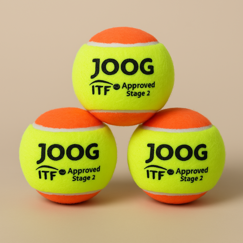 Bola de Beach Tennis Joog Stage 2 ITF – Kit com 3 Unidades