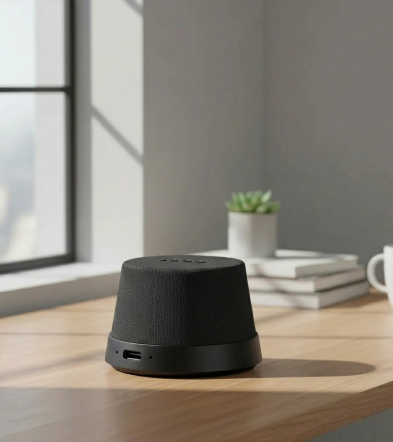 Detalhe da fixação magnética da Caixa de Som Joog Megasafe MMS-01 Preto