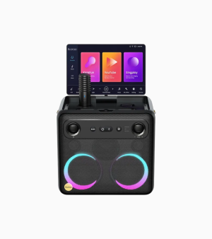 Caixa de Som Karaokê 600W Joog Ikarao X2